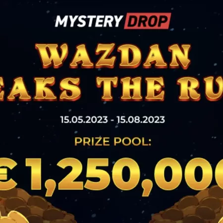 Glory casino tournaments: Wazdan breaks the rules