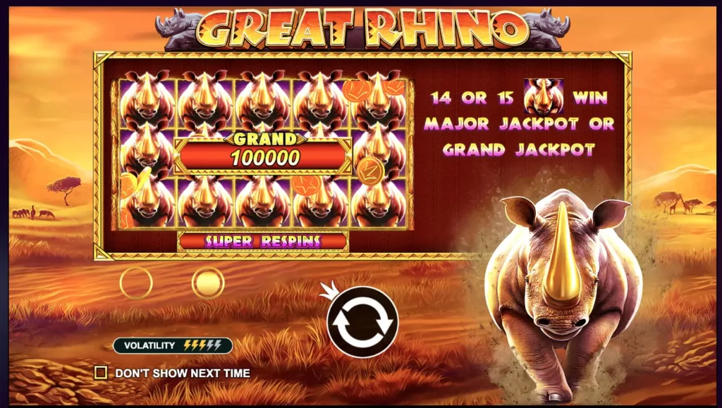 great rhino slot