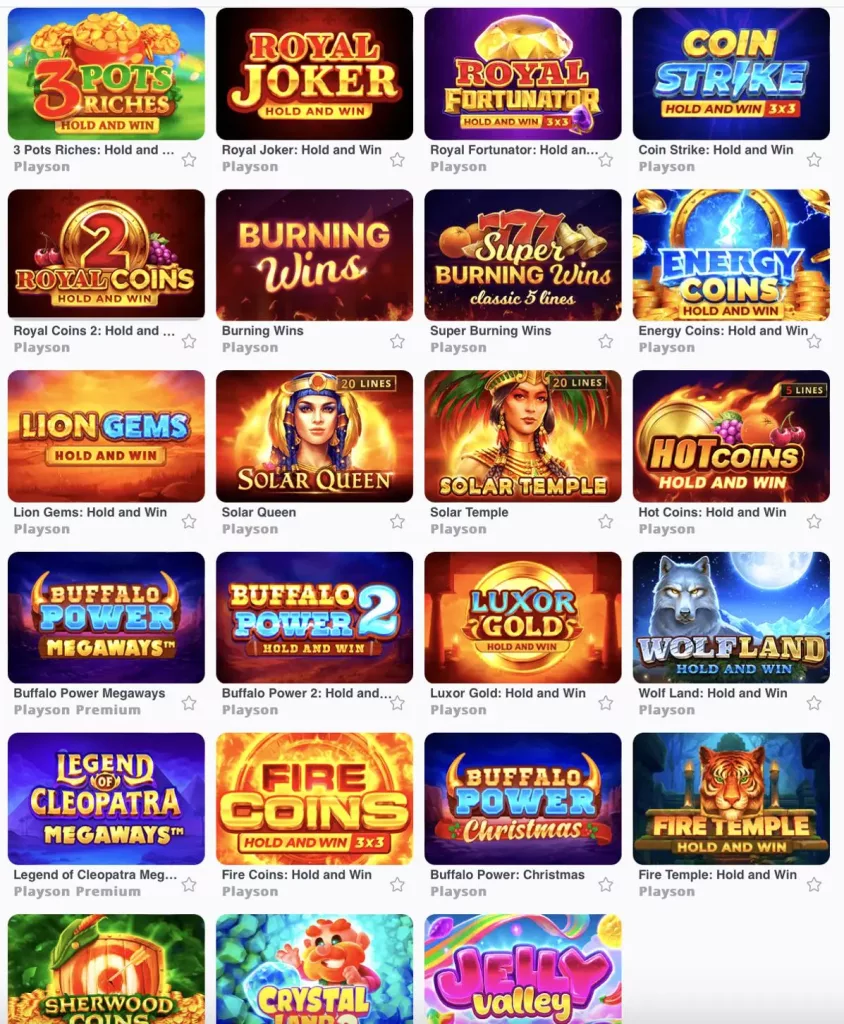 Glory Casino games January Bits