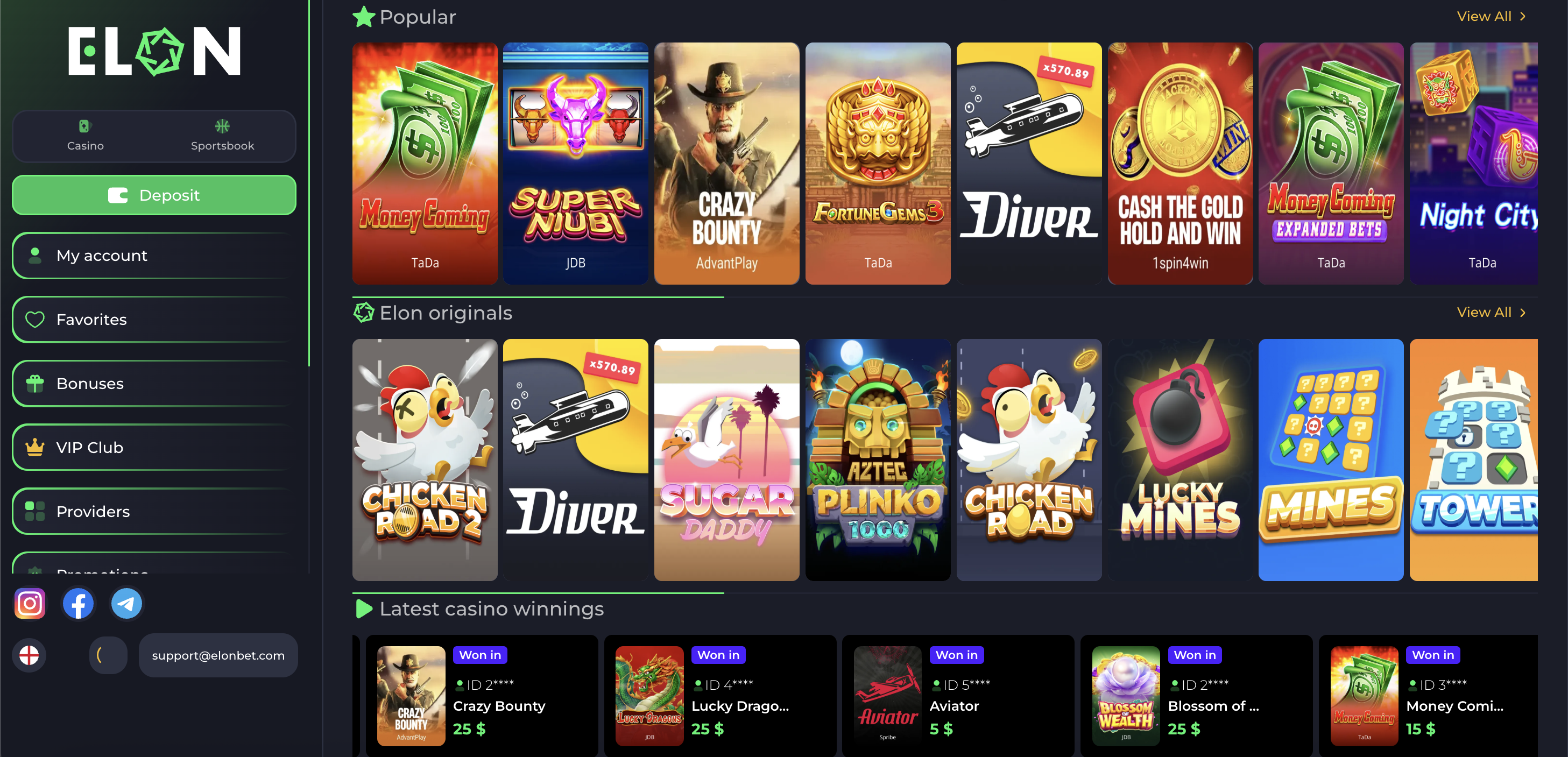 Popular Game Categories