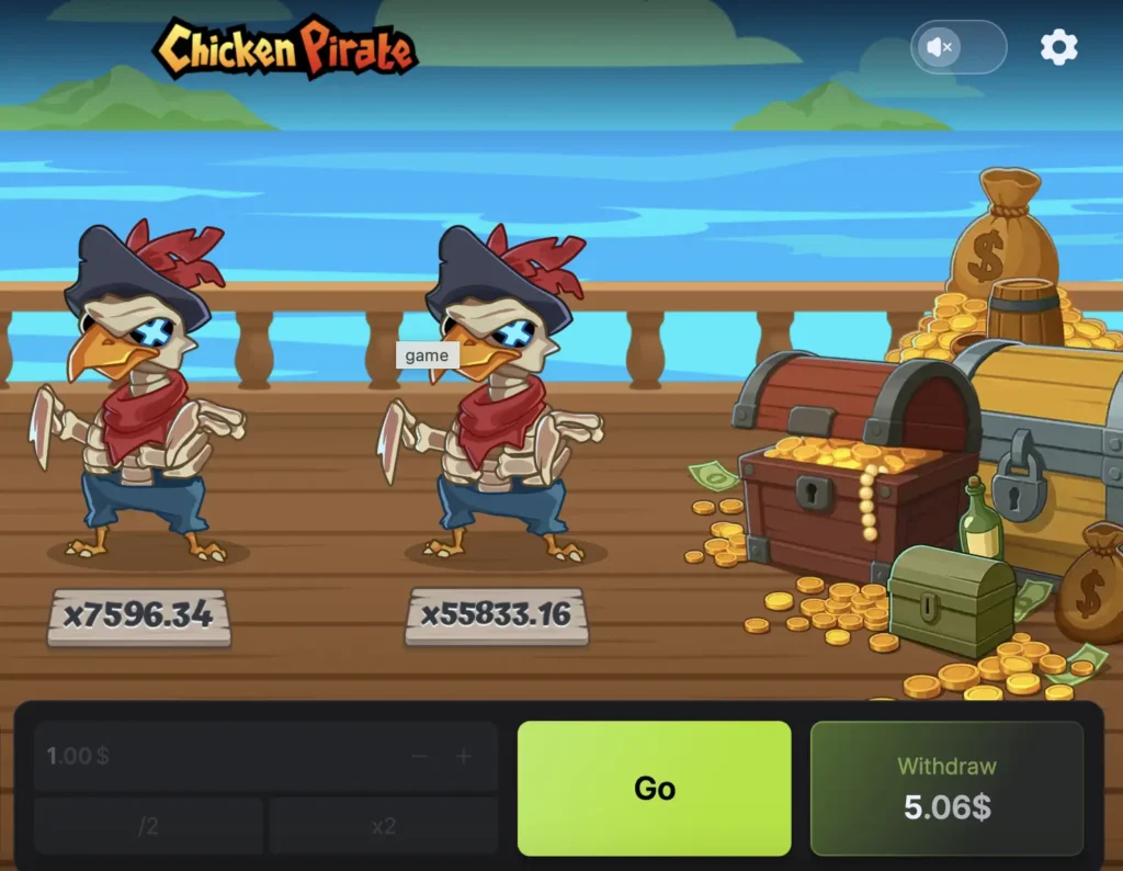 Chicken Pirate online bonus