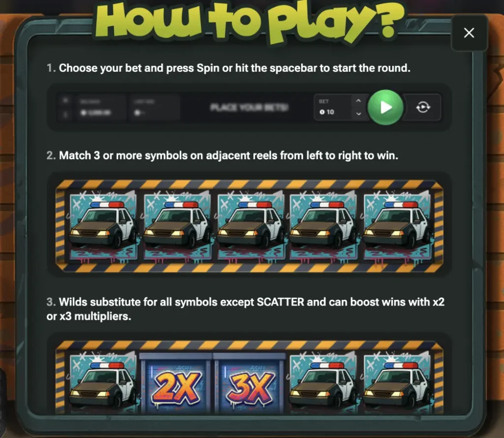 The bet selection interface in Chicken Royal, allowing players to adjust their wager amount before spinning.