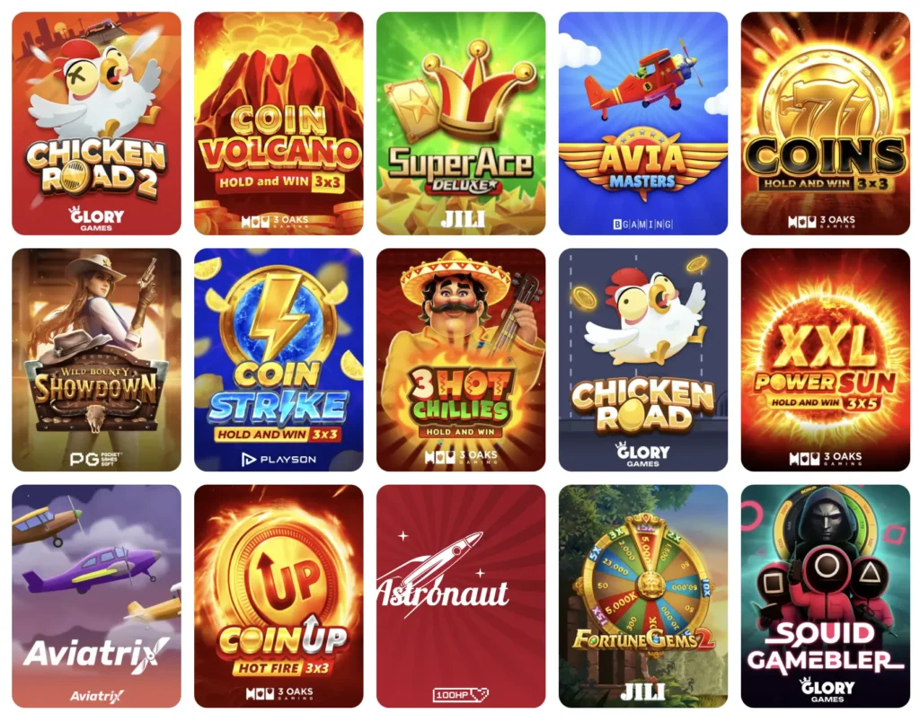 Популярные Игры в Glory Casino Казахстан